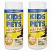 KIDS 'N' PETS DEEP CLEAN CARPET CLEANING POWDER - FRESH CITRUS 2 PACK 16 OUNCES (32 OUNCES TOTAL)