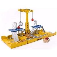 Childrens Toyshop  Toys : Mattel Matchbox Pop Up Deluxe Construction Site Adventure Set