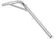Lay Back Seatpost w/ Support 22.2mm Chrome