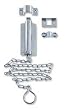 Battalion 1WAD4 Spring Loaded Chain Bolts, Zinc