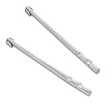 Image of Eighteen Carat White Gold Diamond Drop Earrings