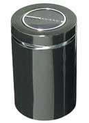 Illuminant car ashtray black body with Blue LED glow light - 106mm height tray for extra ash