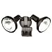 Heath Zenith SL-5318-BZ-A Motion-Sensing Shielded Wide-Angle Twin Security Light, Bronze