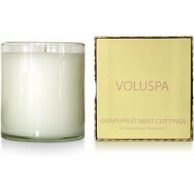 Voluspa Scented Jar Candle - Grapefruit Mint Cuttings by Voluspa