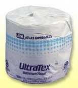500 2 Ply Edge Embossed Premium Toilet Tissue (ULTRATEX) Category: Regular 2 Ply Toilet Paper