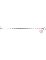 Sweethearts® Enamel Heart Charm Bracelet Sterling Silver 85511