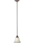 Maxim Lighting 91560CFAF Augusta Mini Pendant, Auburn Florentine