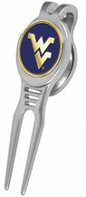 West Virginia Mountaineers Kool Tool With Golf Ball Marker Of 2)