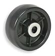 Industrial Grade 1NWT3 Wheel, 4 In, 850 Lb, Solid Polyolefin