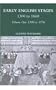 Early English Stages (Routledge Library Editions)