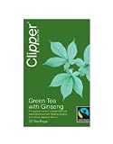 Clipper Fairtrade Green Tea with Ginseng - 20 Bags