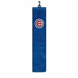 Chicago Cubs Embroidered Tri-Fold Golf Towel (Set of 2)