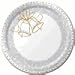 Classic Bells Wedding Party Plates 10 1/4in 18 Count Paper