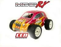 RC Nitro Trucks - Radio Control Nitro Truck - MG 16 RY Rally - Red Yellow -