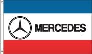 3x5 FT Mercedes Flag Sewn Stripes Custom Colors Available US Made