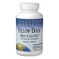 Planetary Herbals Yellow Dock Skin Cleanse - 60 Tablets
