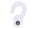 Hook for MirorTag - Extra hook for multiple cars when using Mirortag Gold or Silver as a handicapped placard holder. Sturdy 60 mils thick CLEAR Lexan plastic material that will not melt or break. UV and heat resistant. Super strong rare earth magnet. Made in USA