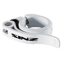 SINZ Quick Release Seat Clamp(クイックリリースシートクランプ) ホワイト/Φ31.8mmのJPEG画像