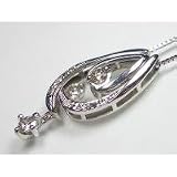 K18WGダイヤペンダント 0.50CT K18WGベネチアン45cmスライド式 OGK3318 ＯＧＫ