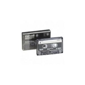 Click here to buy MAXELL CORP. OF AMERICA Dictation and Audio Cassette, Normal Bias, 120 Minutes (60 x 2).