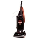 Commercial WindTunnel Bag-Style Upright Vacuum, 17lb, Black/Safety Orange