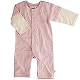 Baby Soy Long Sleeve One Piece Romper - Petal Pink