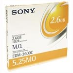 Sony 5.25 in. 2.6GB 1024B/S Rewriteable