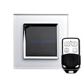 Retrotouch RTS2020 Stunning Innovative Designer Range 2-Gang 1-Way Touch and Remote Light Switch, White