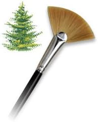 Langnickel Combo Fan Blender Artist Paint Brush - L3030-1 - Single