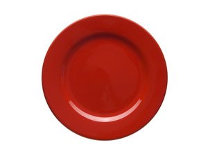 Waechtersbach Fun Factory Dinner Plates, Cherry, Set of 4