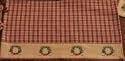 Homespun Wreath Christmas Placemat