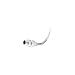 Woodhead 36245 Cable Strain Relief, Straight Male, Deluxe Cord Grip, Aluminum Body, Stainless Steel Mesh, 1/2" NPT Thread Size, .625-.750" Cable Diameter, F3 Form Size