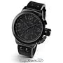 TW Steel TW821 CEO COLLECTION NEW COOL CHRONOGRAPH WATCH BLACK ON BLACK LEATHER BAND