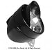 VINTAGE STYLE BATTERY HEADLAMP BLACK