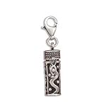 tubular prayer box charm