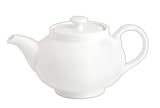 Quid - 7104033 - Coffee & Tea - Théière - 80 cl - Porcelaine White Tea