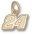 Ball State Cardinal Head 3/8" Charm/Pendant -Choose from 14K/10K, Stainless Steel or Gold Plated