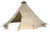 Sioux - 12 Personen Tipi Zelt, beige