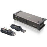 IOGEAR GCS1102 - KVM / audio / USB switch - USB - 2 x KVM / audio / USB - 1 local user - desktop 2PT DVI KVMP SWCH W/ CBL CNTRL2DVI PC AUD MIC USB2 Manufacturer Part Number GCS1102