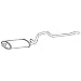 Jeep Jeep Cherokee 2.5L Mar/1995>Feb/2001 Exhaust Back Box