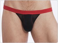 Gregg Homme Basixx Sheer Jock Black
