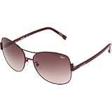 Lacoste L 109S 615 Satin Bordeaux/Red Fashion Aviator Sunglasses
