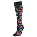 Fit2Win Pro Dri Funky Knee High Socks Smiley Face