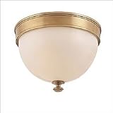 314-AGB - Hudson Valley Barrington 2-Light Flush Mount in Aged Brass