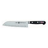 J A Henckels Professional "S" Hollow Santoku Knife 7"