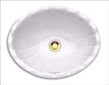 Porcher 10200 Ocotillo Countertop Lavatory, White