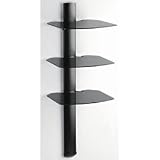 OmniMount TRIA Adjustable 3 Shelf Wall System w/ Cable Management