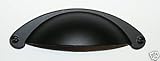 Matte Black Cup Handle Pull
