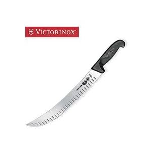 Cimeter, Curved, Granton, Black Fibrox, 12 in. by 