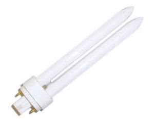26 watt 120 volt T4 2,700K 4-Pin Base Quad Tube Compact Fluorescent TCP Light Bulb